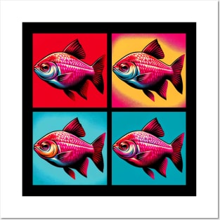 Rosy Tetra - Cool Tropical Fish Posters and Art